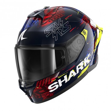 Casco integrale Shark SKWAL CUP Speed-Vib Rosso Blu Giallo