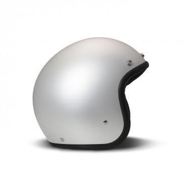 Casco jet DMD Retro Aluminium Opaco