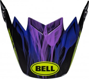 Frontino casco Bell MOTO-9S Slayco Gloss Black Purple