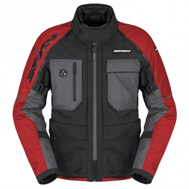 Giacca moto Spidi CROSSMASTER 2 Nero Rosso