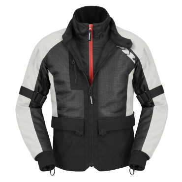 Giubbino moto ventilato Spidi NETH2OUT Nero Ghiaccio
