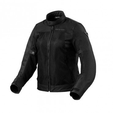Giubbino moto donna ventilato Rev'it ECLIPSE 2 LADIES Nero