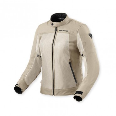 Giubbino moto donna ventilato Rev'it ECLIPSE 2 LADIES Sabbia
