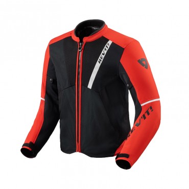 Giubbino moto ventilato Rev'it GT-R AIR 4 Rosso Nero
