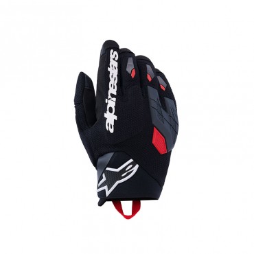 Guanti moto ventilati Alpinestars DURACK Nero Rosso
