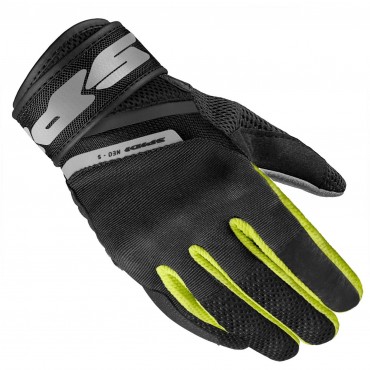 Guanti moto estivi Spidi NEO-S Nero Giallo Fluo