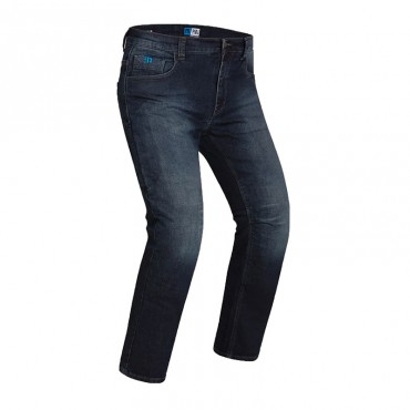 Jeans da moto con protezioni e Twaron® PMJ Jackson Blu
