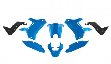 Kit plastiche Revolution R-Tech azzurro nero per Yamaha Tenere 700  2019 2024