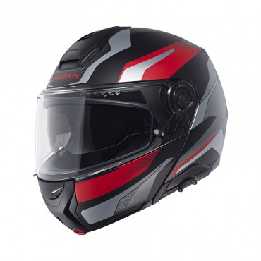 Casco modulare Schuberth CONCEPT Tracer Red Opaco