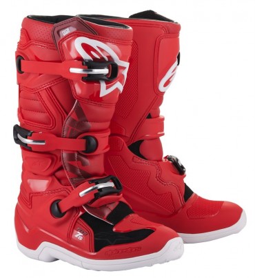 Stivali cross bambino Alpinestars TECH 7S  Rosso