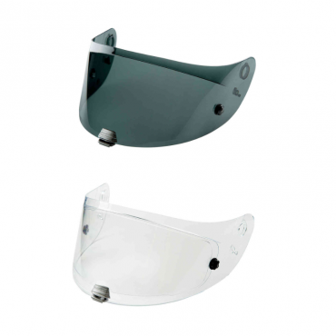 Visiera di ricambio FUME' e trasparente per HJC R-PHA 10 PLUS