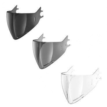 Visiera di ricambio fum&eacute; trasparente e fum&eacute; intermedia per Shark CITYCRUISER
